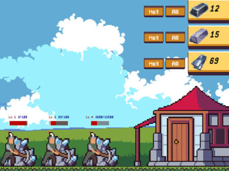 Miner Villageのゲームプレイ画像