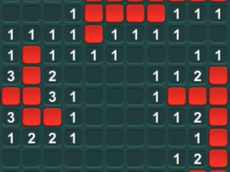 マインスイーパーマニアのゲームプレイ画像