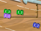 卓上でミニカーが競争するレースゲーム Mini Machines