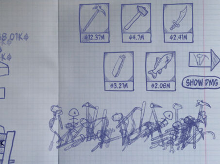 Mining In Notebook 3のゲームプレイ画像