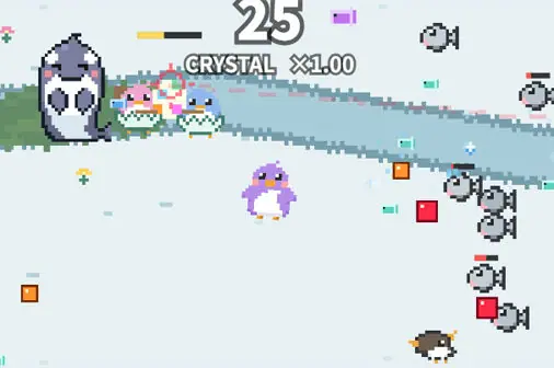 タマゴを防衛するローグライクシューティング【みっちーとたまご。】のゲーム画像