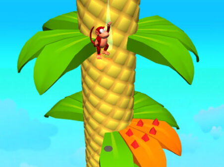 Monkey Bounceのゲームプレイ画像