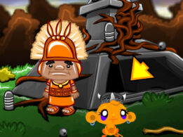 おサルさんが4つの世界をめぐるクリックアドベンチャー Monkey GO Happy Four Worlds 2