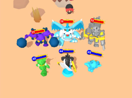 ポケモン風のブラウザRPG【Monster Adventure】のゲーム画像