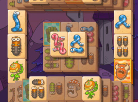 モンスターマージャンのゲームプレイ画像