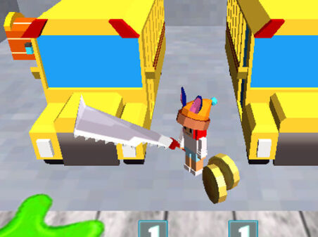 Monster School Herobrine Siren Headのゲームプレイ画像