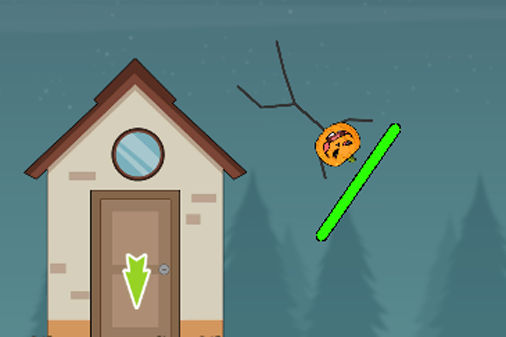 棒人間のDOPゲーム【Mrバウンス スティックマン】のゲーム画像