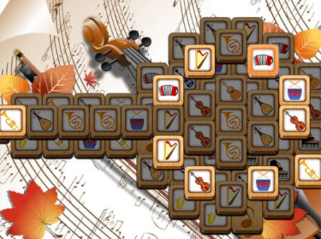 Music Mahjongのゲームプレイ画像