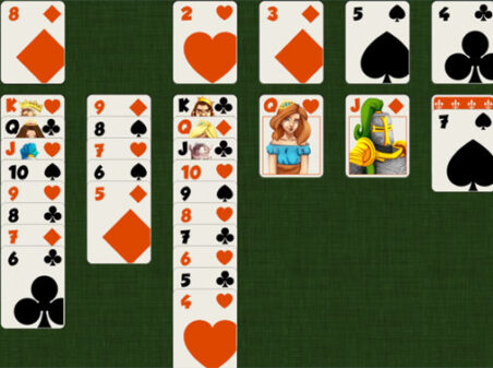 My Kingdom Solitaireのゲームプレイ画像