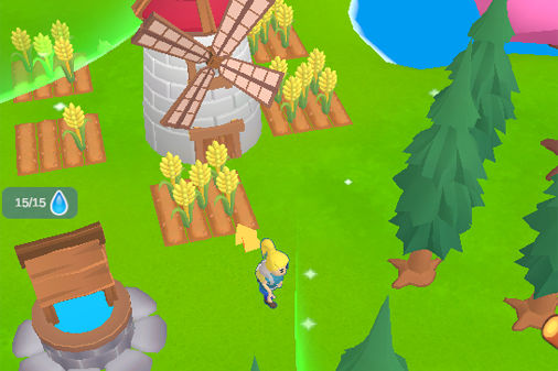 砂漠を開拓して発展させる育成シミュレーション【マイリトルファーム】のゲーム画像