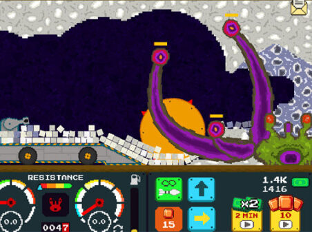 ミステリーディガーのゲームプレイ画像