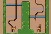 キリンがキスする誘導アクションゲーム【ネッキング (necking)】のゲーム画像