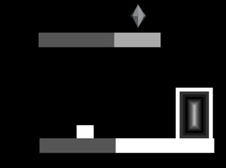 Negative Spaceのゲームプレイ画像