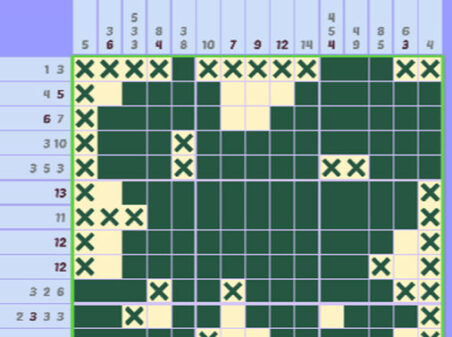 ノノグラム ジグソーのゲームプレイ画像