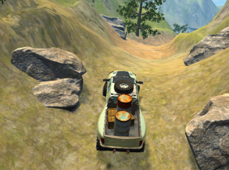 OFF ROAD CARGO DRIVEのゲームプレイ画像