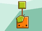 ミカンをゴールゲートに導くパズルゲーム：Orange Gravity 2