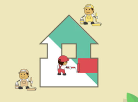 ペイントマスターのゲームプレイ画像