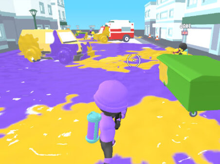 ペイントストライクのゲームプレイ画像