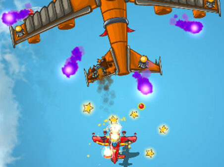 パンダエアファイターのゲームプレイ画像