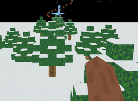 PARKOUR BLOCK XMAS SPECIALのゲームプレイ画像