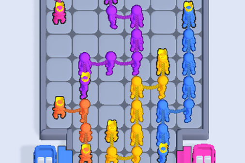 パッセンジャー・ラッシュのゲームプレイ画像