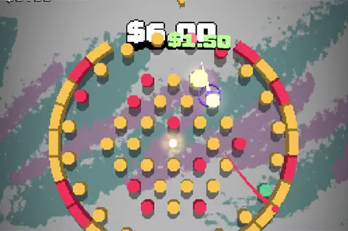ボールでピンを消すスマートボール風ゲーム【ペグチャンプ (Peg Champ)】のゲーム画像