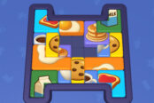 絵柄を完成させるスライドパズル【フォトブロックジャーニー(Photo Block Journey)】のゲーム画像