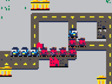 ピケットパズルのゲームプレイ画像