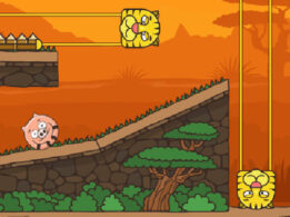 ブタを泥風呂へ導く誘導パズル【Piggy in the Puddle 2】