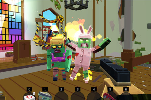 ピクセル コンバットのゲームプレイ画像