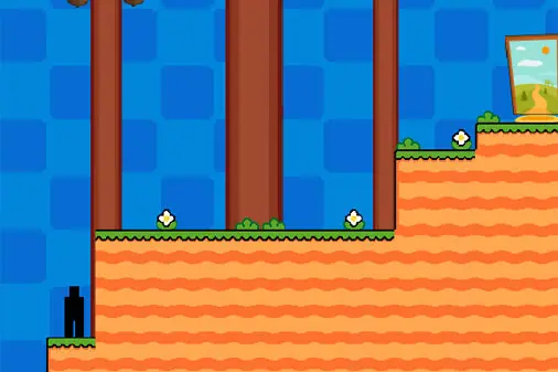 初見殺しだらけのアクションゲーム【ピクセル：イット・ワズ・ディフィカルト】のゲーム画像