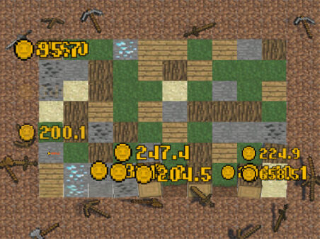 ピクセルスマッシャーのゲームプレイ画像