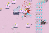 カードで軍団を編成するRTS【ピクセルウオーズ（Pixel Wars）】のゲーム画像