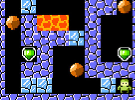 Plutonium Cavernsのゲームプレイ画像