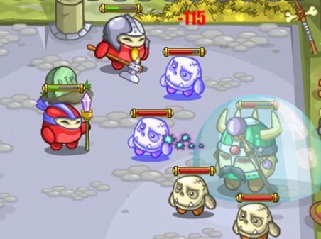 POCKET NINJAのゲームプレイ画像