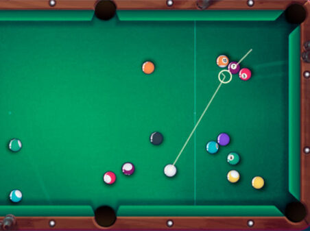 プールハスラーズのゲームプレイ画像