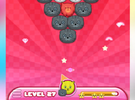 Pop-Pop Kittiesのゲームプレイ画像