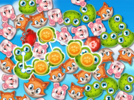 ぽっぴん！ペットのゲームプレイ画像