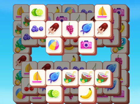 3つで消す上海ゲーム PRETTY TILESのゲーム画像