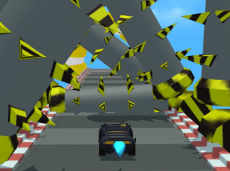 Racecar Steeplechase Masterのゲームプレイ画像