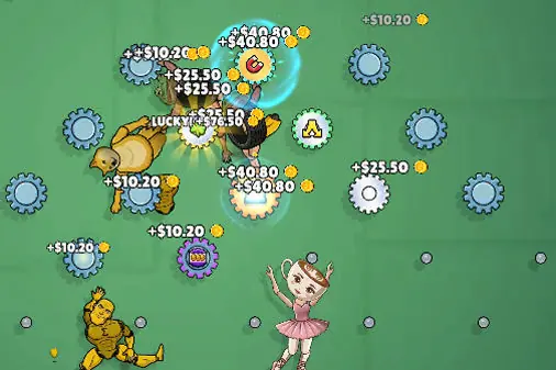 ダミー人形のトラップ痛めつけゲーム【ラグドールドロップタイクーン】のゲーム画像