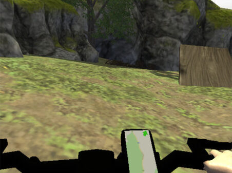 Real MTB Downhill 3Dのゲームプレイ画像