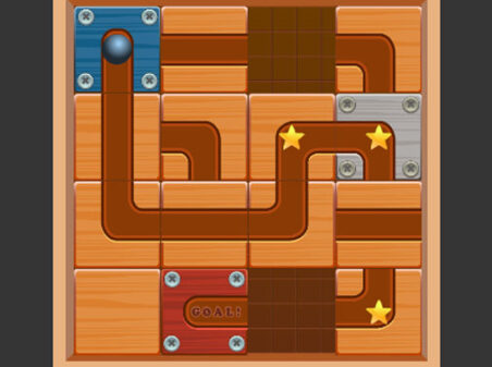 Rolling Ballのゲームプレイ画像