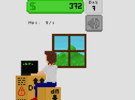 Room Clickerのゲームプレイ画像