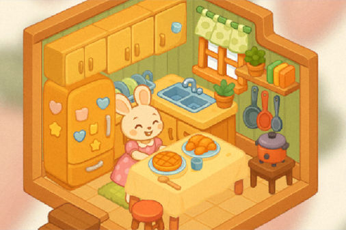 ルームデコレーションワールドのゲームプレイ画像