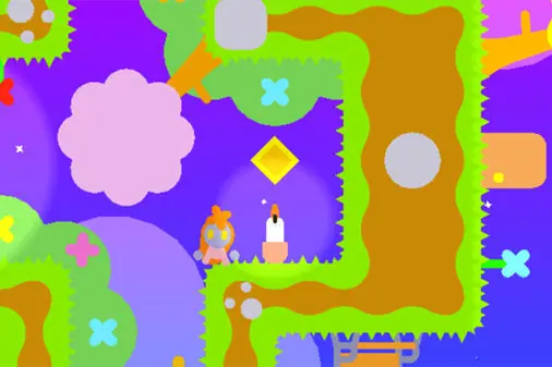 画面回転で重力を操る思考パズル【ROTA: Bend Gravity】のゲーム画像