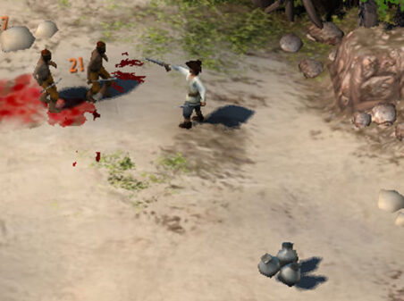 RUM & GUNのゲームプレイ画像