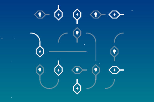 ラン・ザ・エレクトリシティのゲームプレイ画像