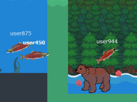 Salmonz.ioのゲームプレイ画像