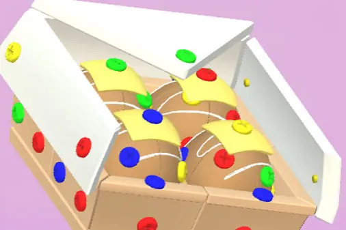 ネジを外す立体パズル【スクリューパズル3D (Screw Puzzle 3D)】のゲーム画像